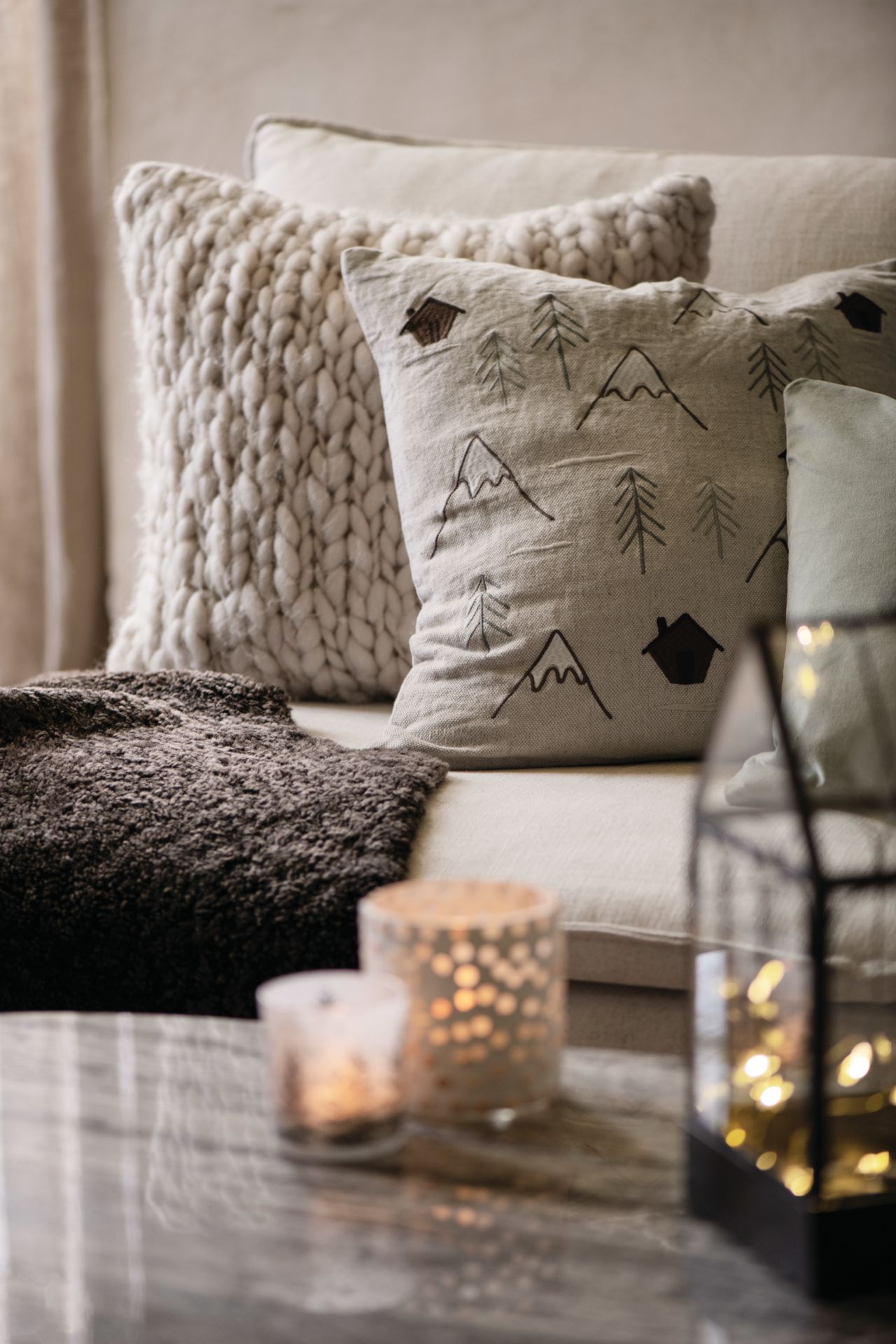 Lammeskinn mørk brun - 2