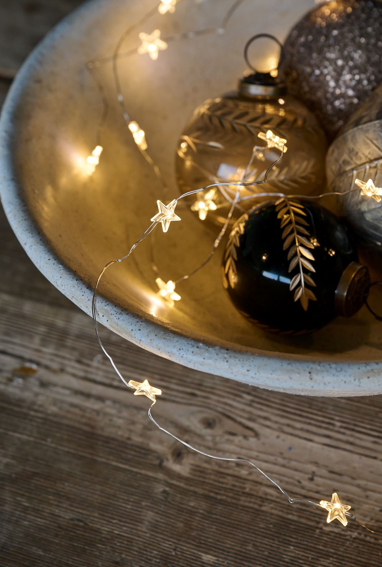 Led lyslenke sølv - 190 cm sølv - 1