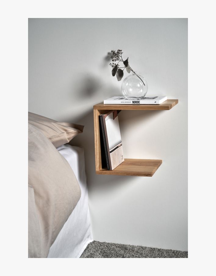 Nattbord venstre blå - 26x20x28 cm blå - 1