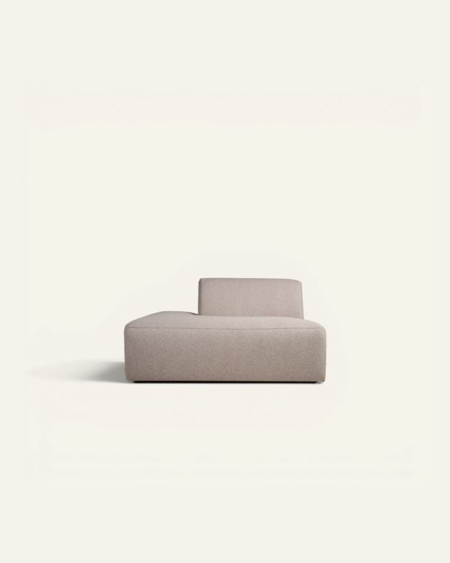 Modul åpen ende venstre beige - 134x93x73 cm beige - 1