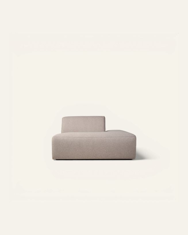 Modul åpen ende høyre beige - 134x93x73 cm beige - 1