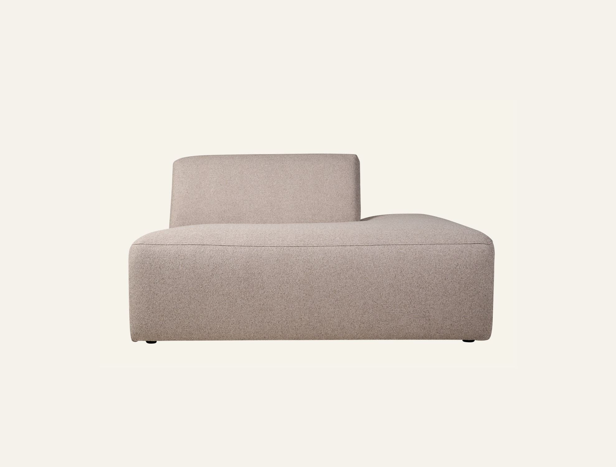 Modulsofa åpen ende høyre beige - 2