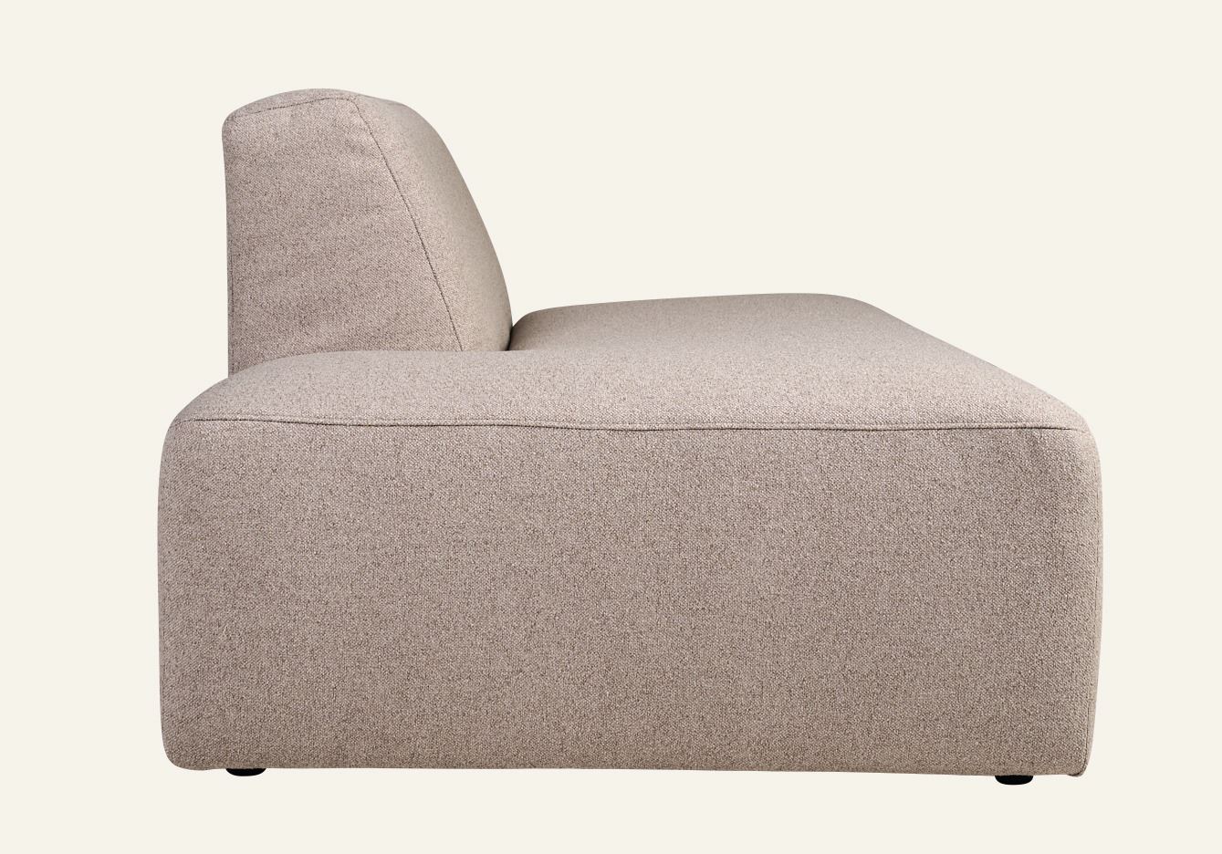 Modulsofa åpen ende venstre beige - 2