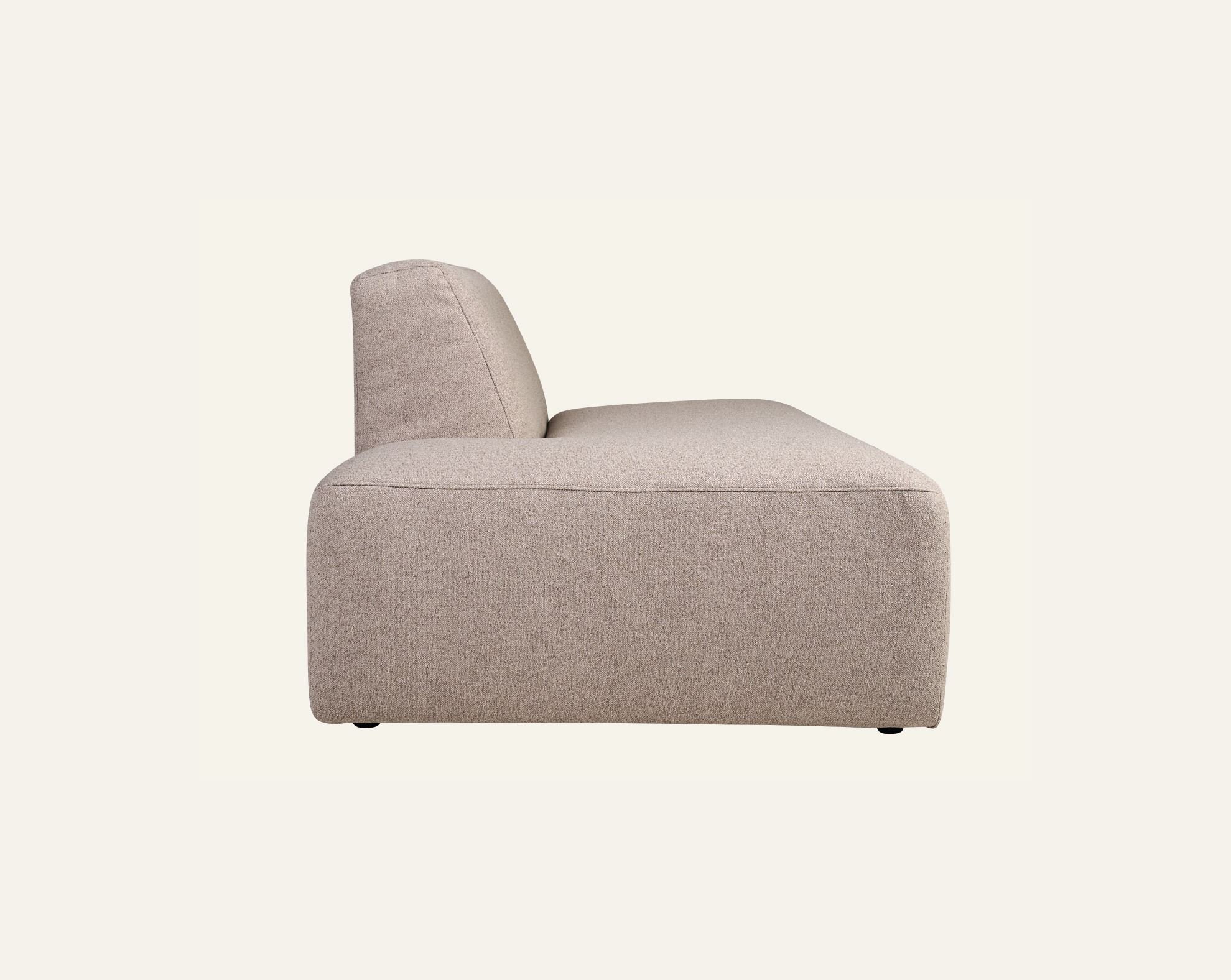 Modulsofa åpen ende venstre beige - 2
