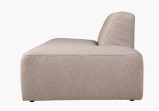 Forms & Objects Juno Modulsofa Åpen Ende Høyre Beige 134x93x73 cm