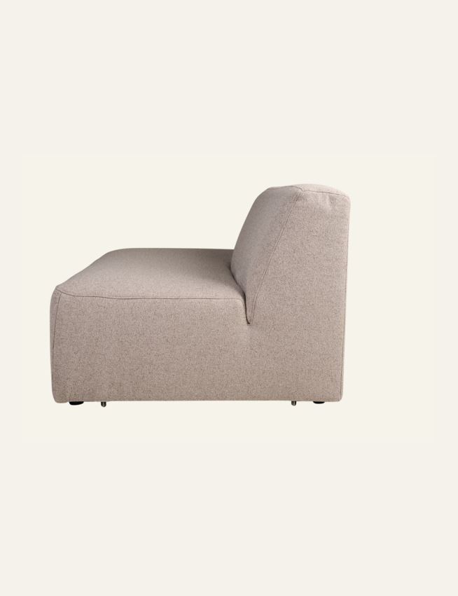 Modul 1,5 seter uten armlene beige - 3
