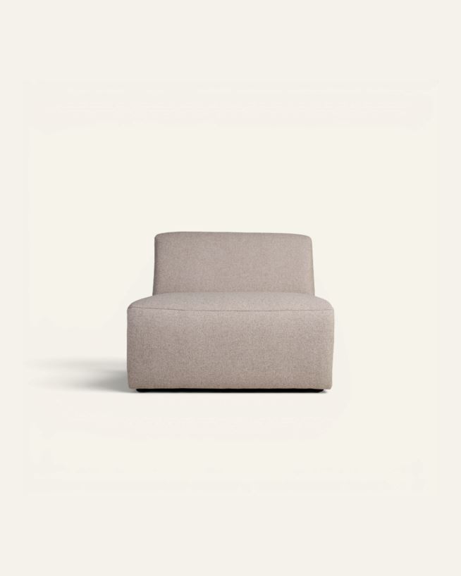 Modul 1,5 seter uten armlene beige - 90x93x73 cm beige - 1