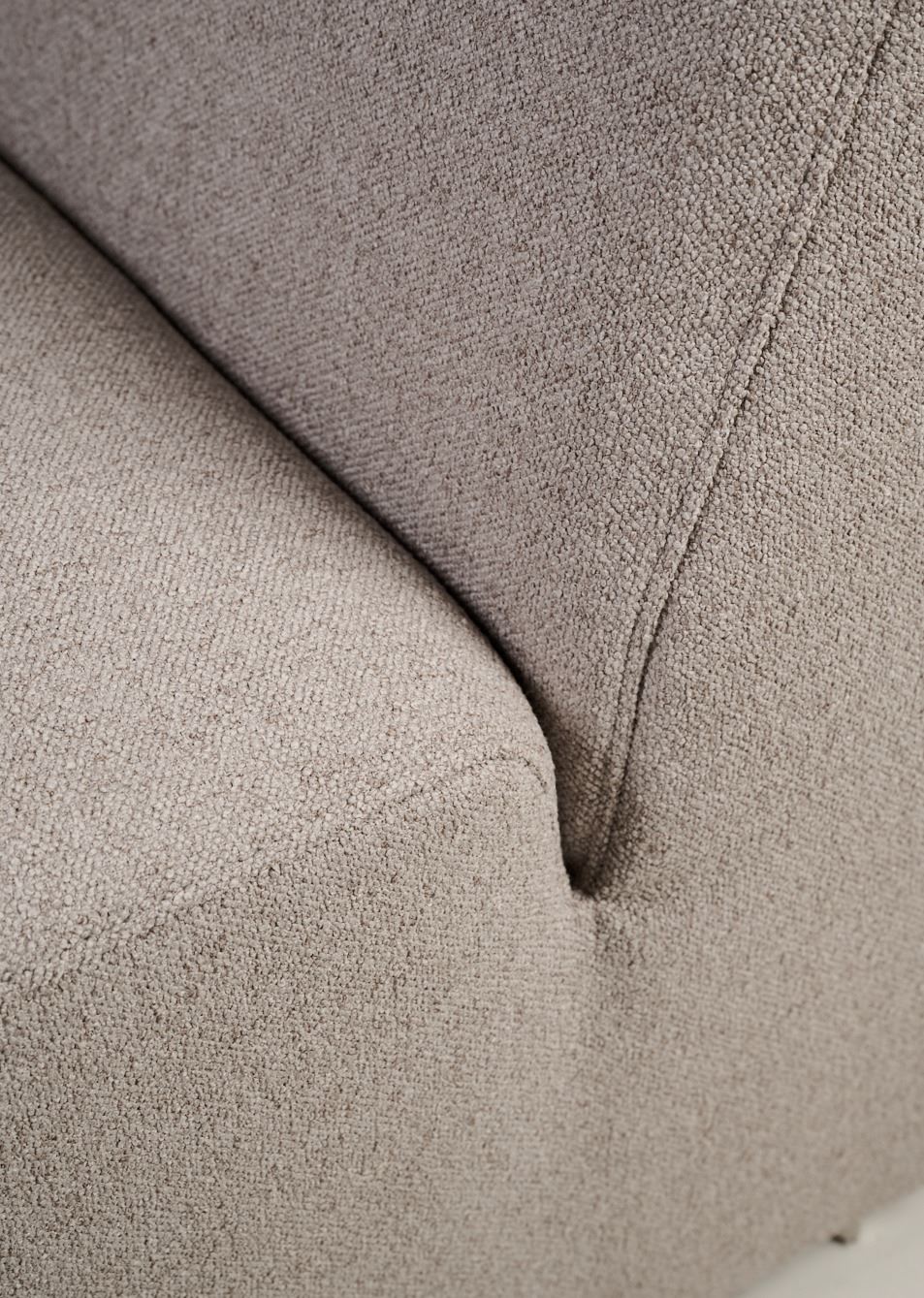 Modulsofa 1,5 seter m/armlene venstre beige - 2