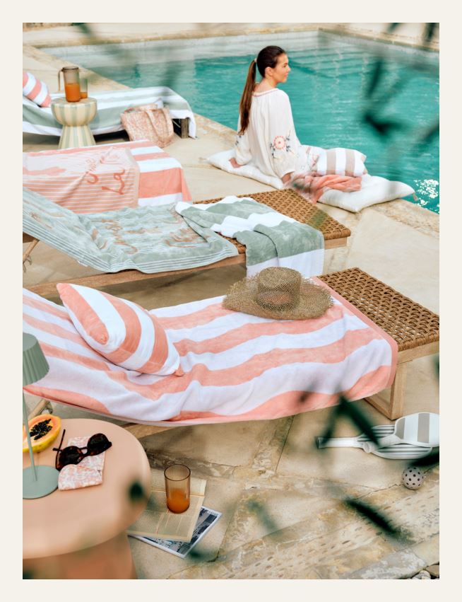 Badehåndkle rosa - 3