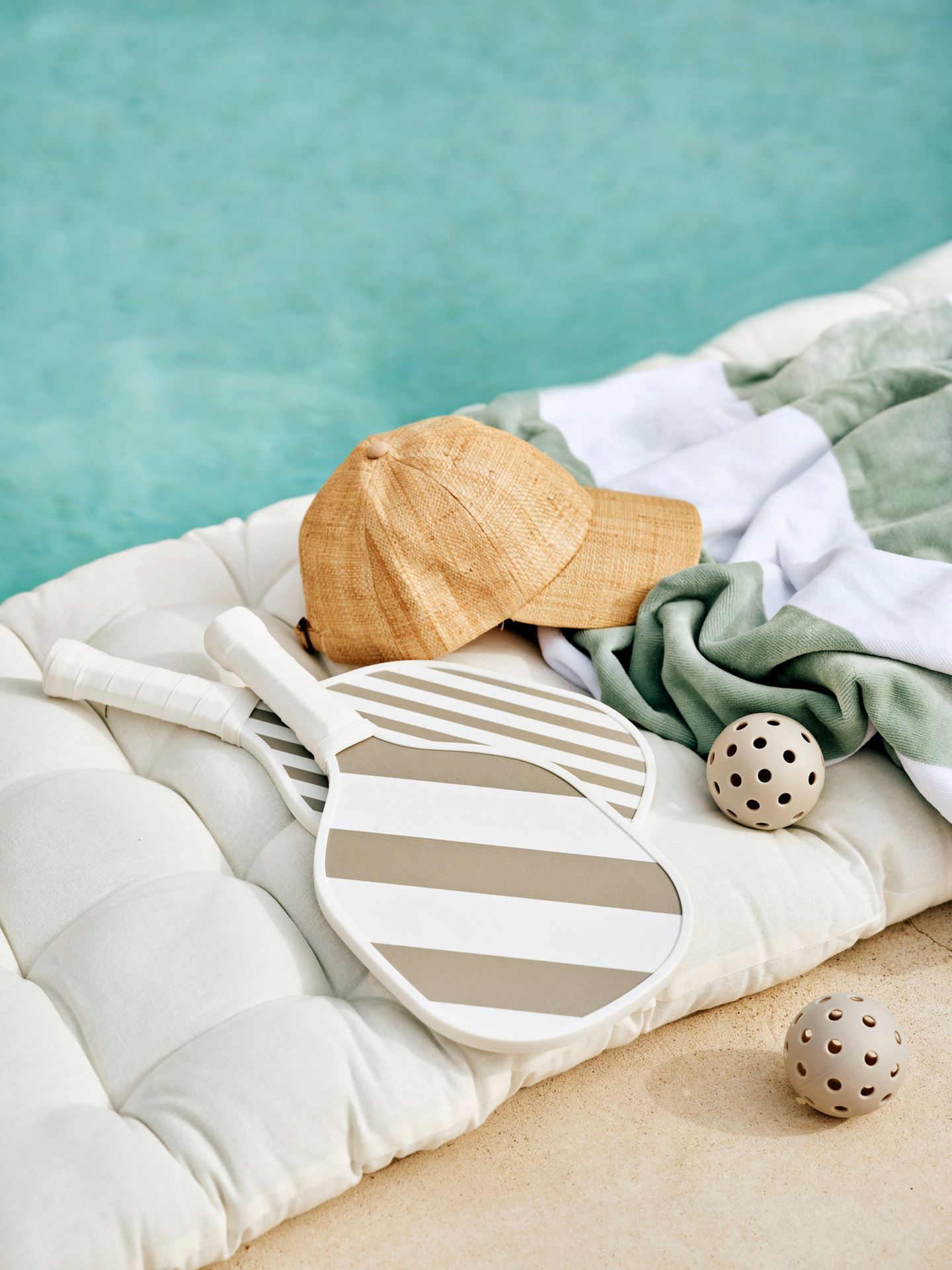 Pickleball sett lys beige - 3