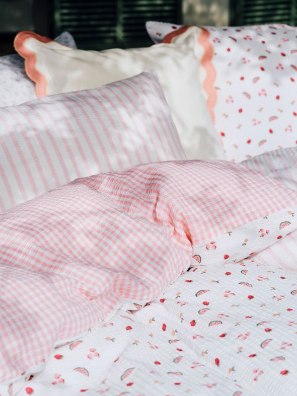 Krepp sengesett multi - 3