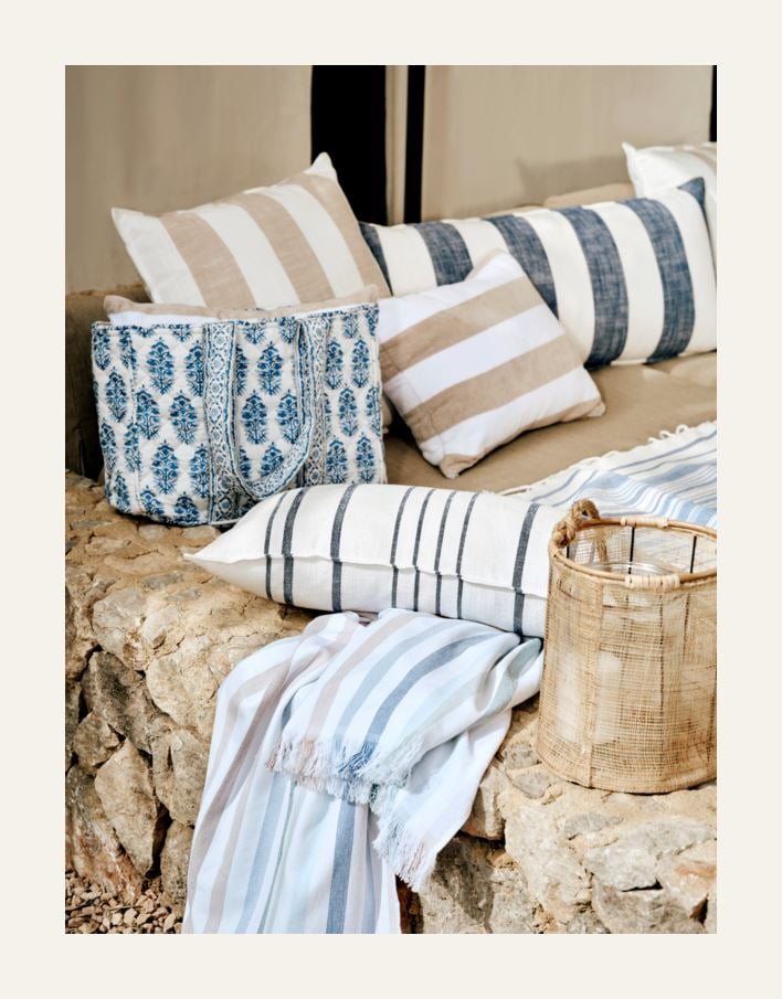 Liten tote bag blå - 2