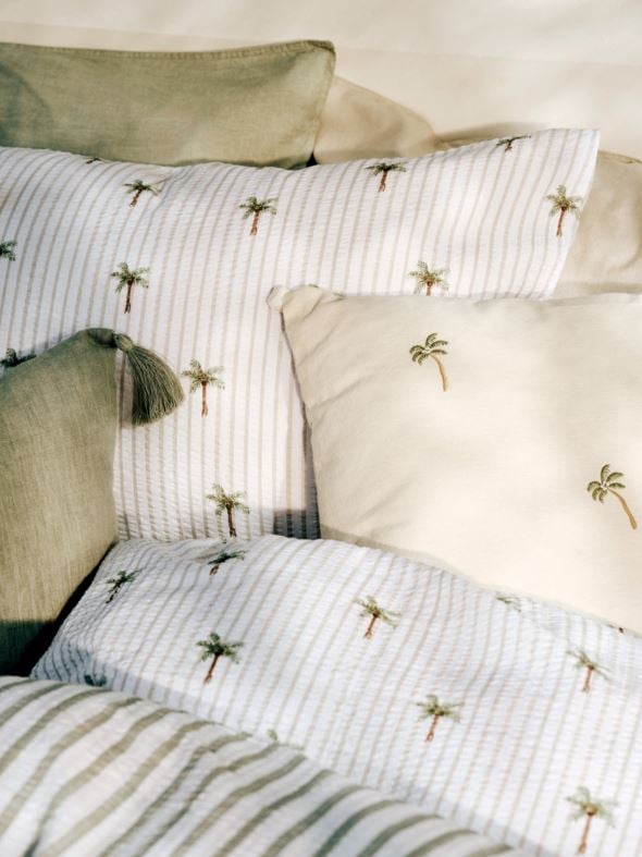 Krepp sengesett multi - 6