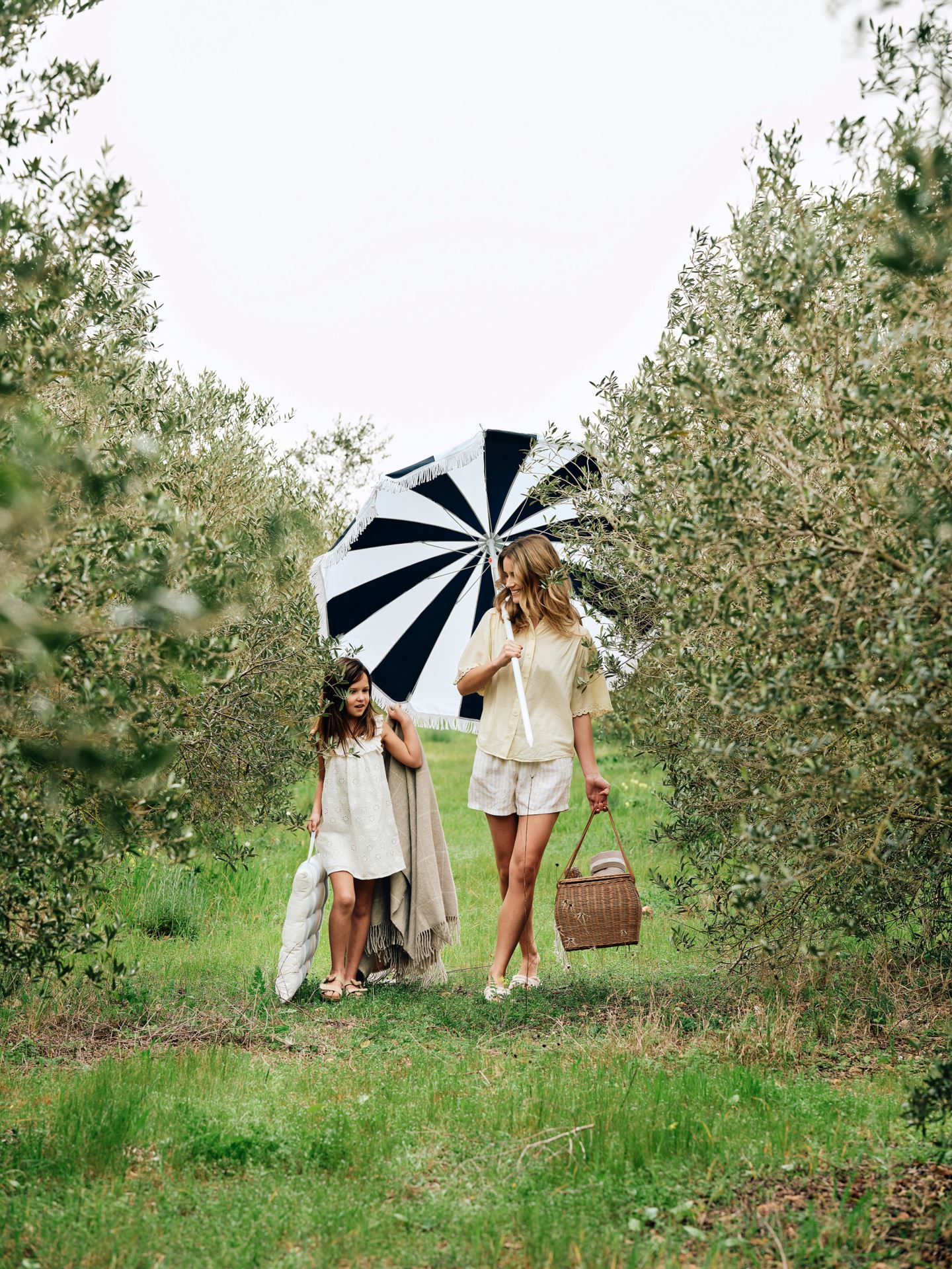 Parasoll multi blå - 7