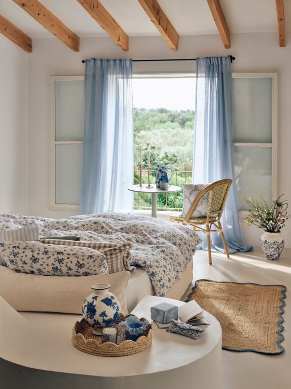 Jute teppe gråblå - 2