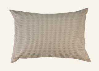 Kid Big Waffel Bomull Putevar Beige 70x100 cm