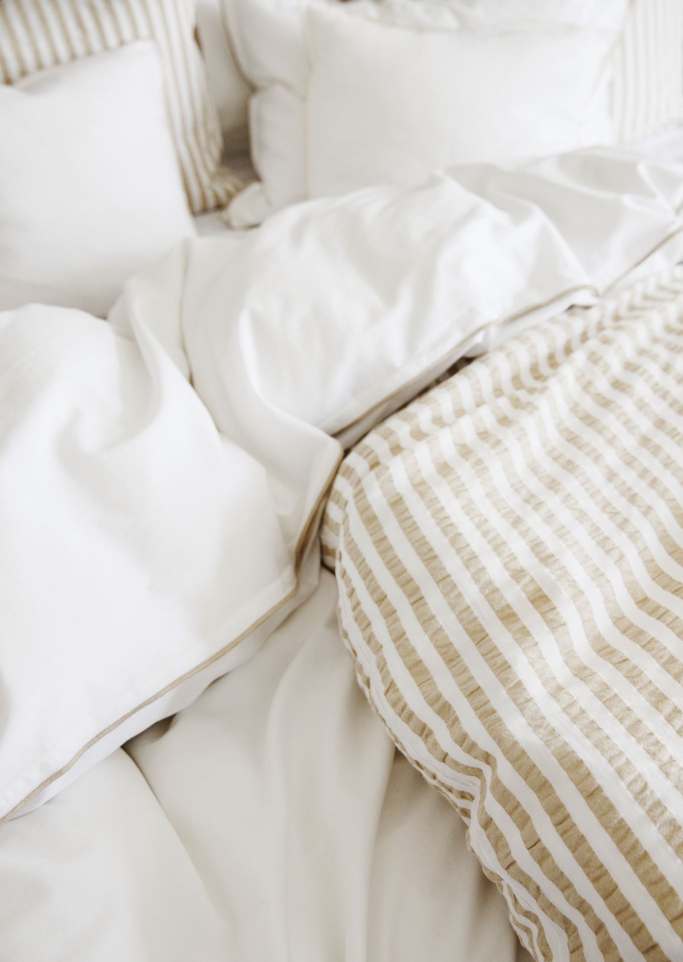 Krepp sengesett sand - 7