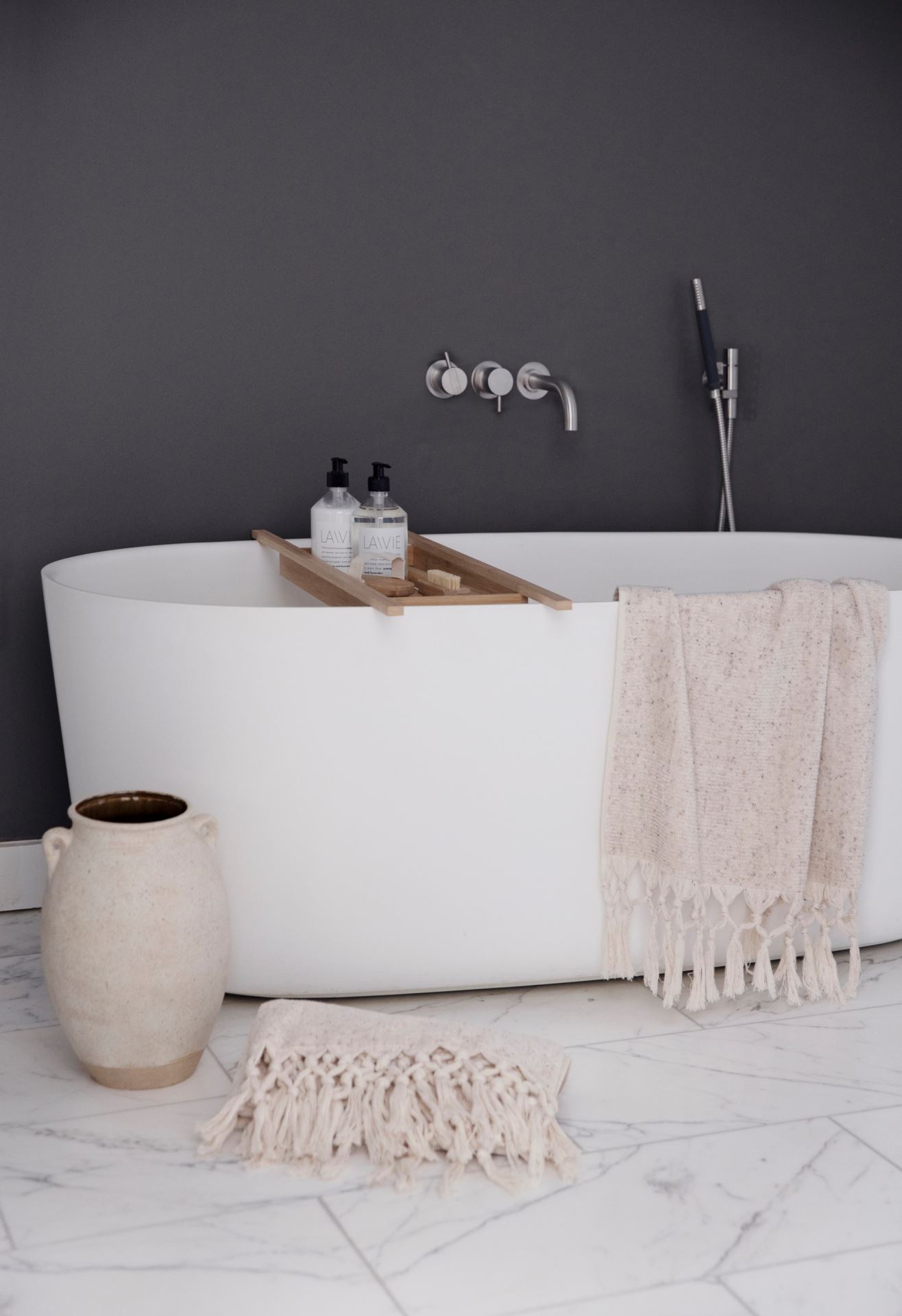 Badehåndkle beige - 4