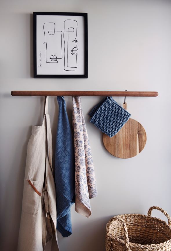 Gryteklut denimblå - 2