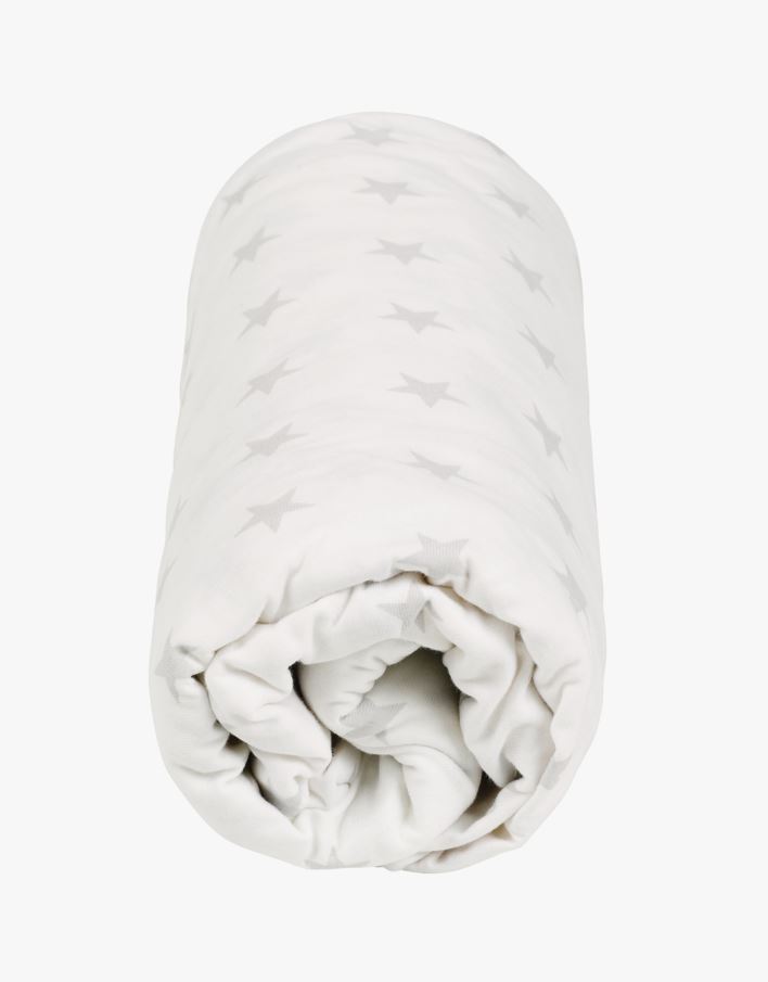 Stretchlaken lys grå - 90x200 cm lys grå - 1