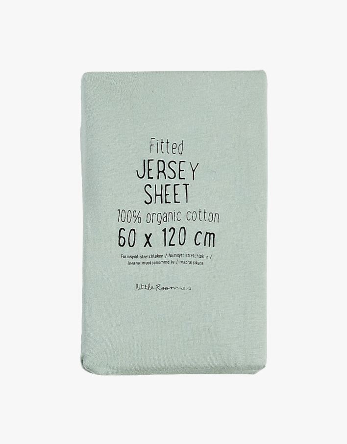 Stretchlaken mintgrønn - 60x120cm mintgrønn - 1