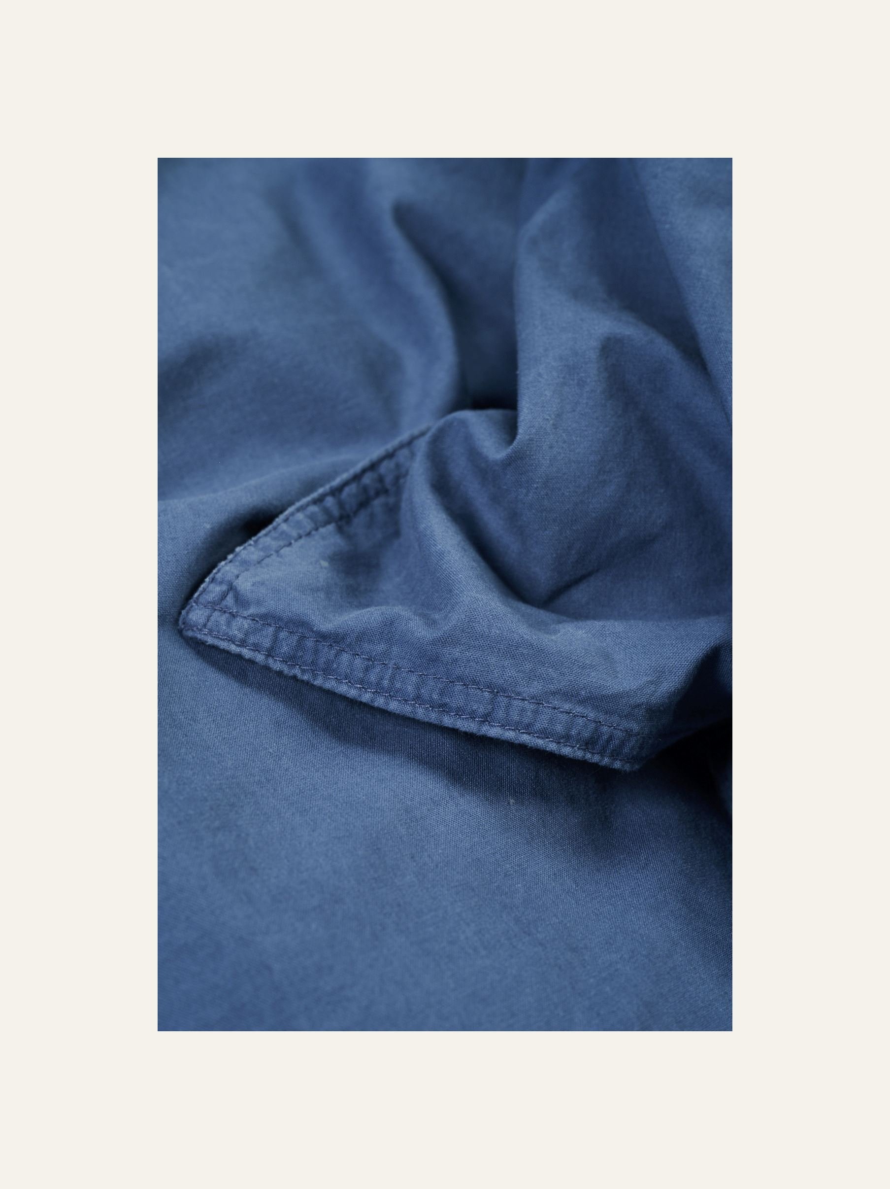 Bomull sengesett denimblå - 4