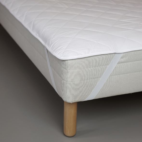 Madrassbeskytter hvit - 2