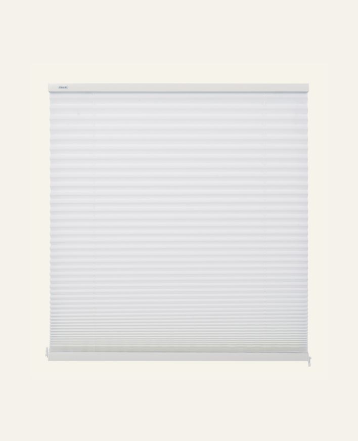 Lysfiltrerende plisségardin hvit - 100x160 cm hvit - 1