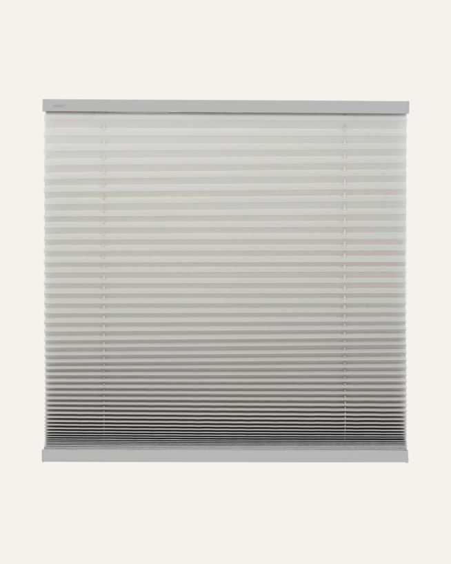 Lysfiltrerende plisségardin grå - 90x160 cm grå - 1