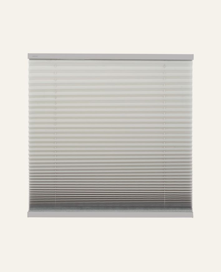 Lysfiltrerende plisségardin grå - 100x160 cm grå - 1