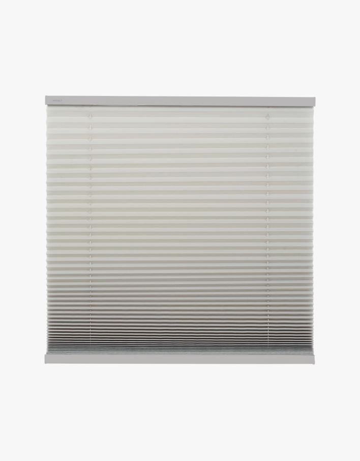 Lysfiltrerende plisségardin grå - 110x160 cm grå - 1