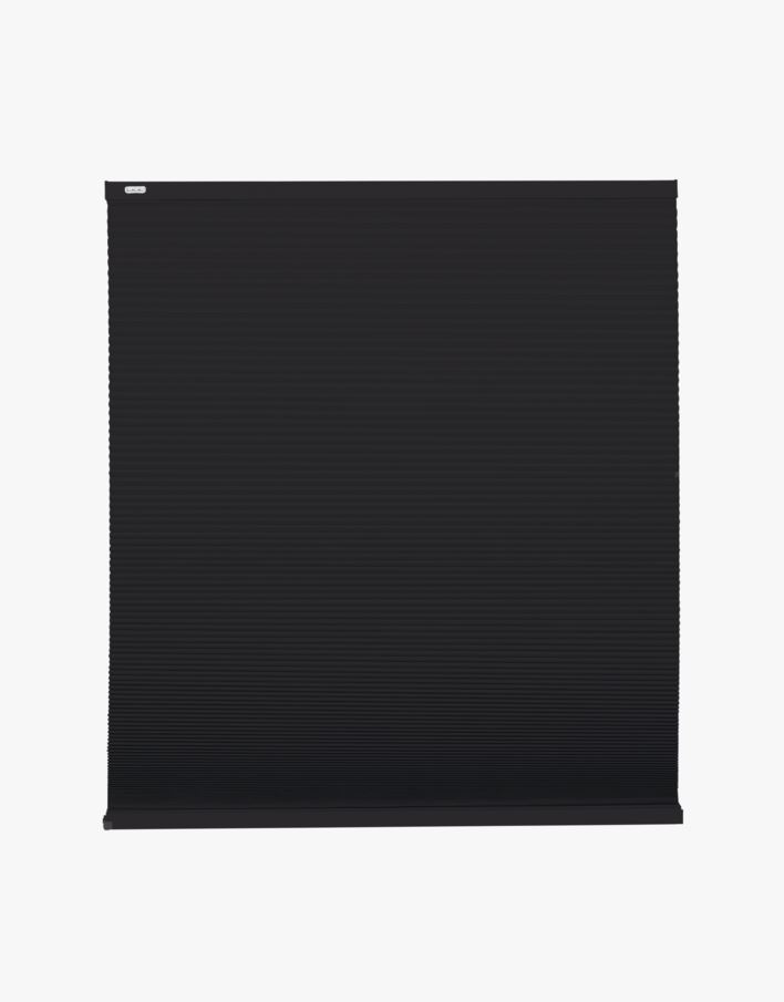 Lysfiltrerende plisségardin svart - 100x160 cm svart - 1