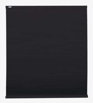 Dekosol Leah Opp&Ned Lysfiltrerende Plisségardin Svart 100x160 cm