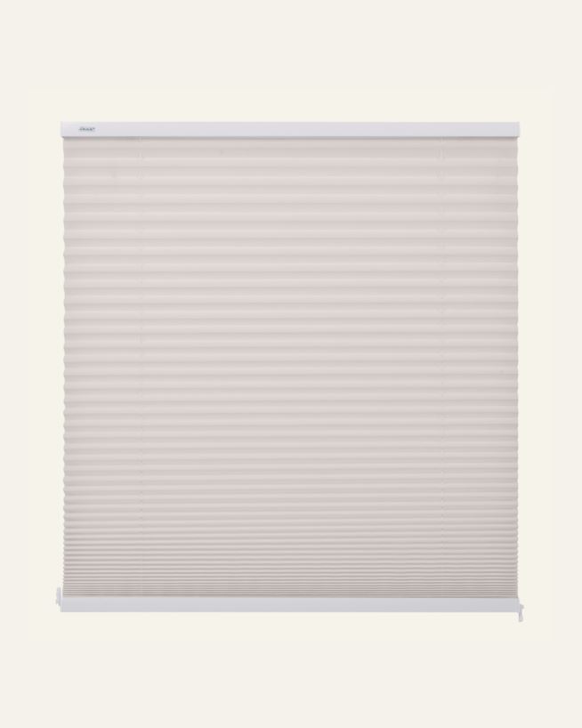 Lysfiltrerende plisségardin lys natur - 100x160 cm lys natur - 1