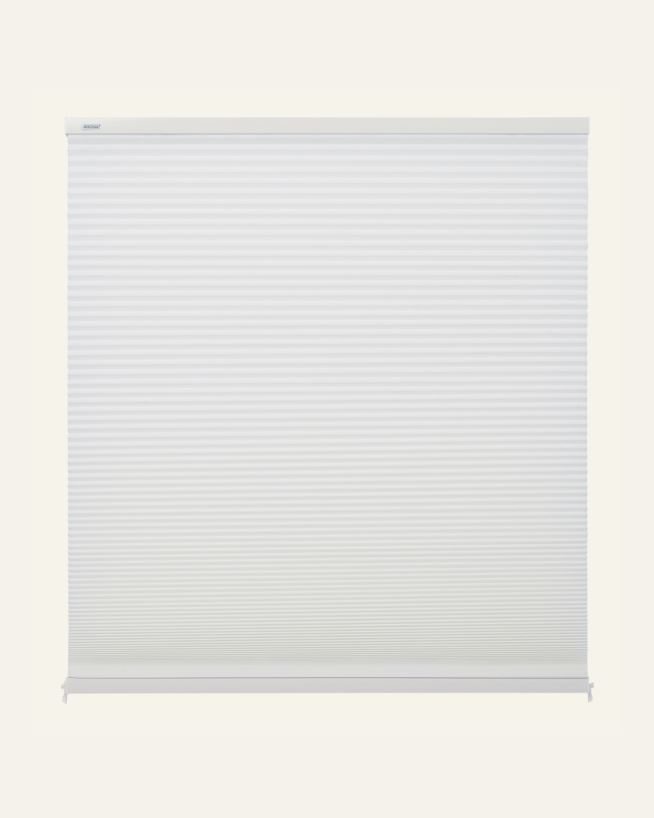 Lysfilt. dobbel plisségardin hvit - 100x160 cm hvit - 1