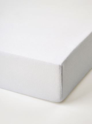 Kid Formsydd Jersey Stretchlaken Hvit 90x200 cm