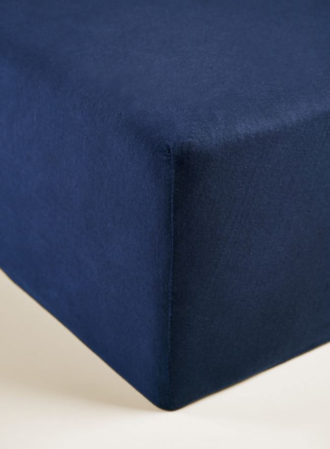 Stretchlaken marineblå - 3