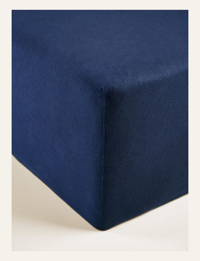 Stretchlaken marineblå - 3