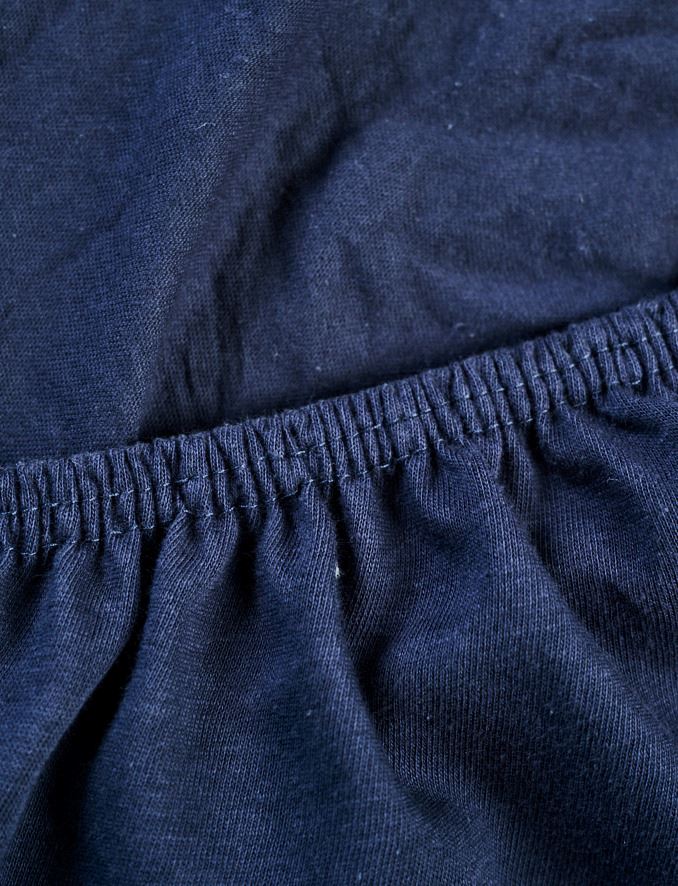 Stretchlaken marineblå - 2