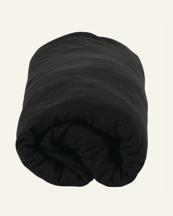 Stretchlaken svart - 90x200 cm svart - 1