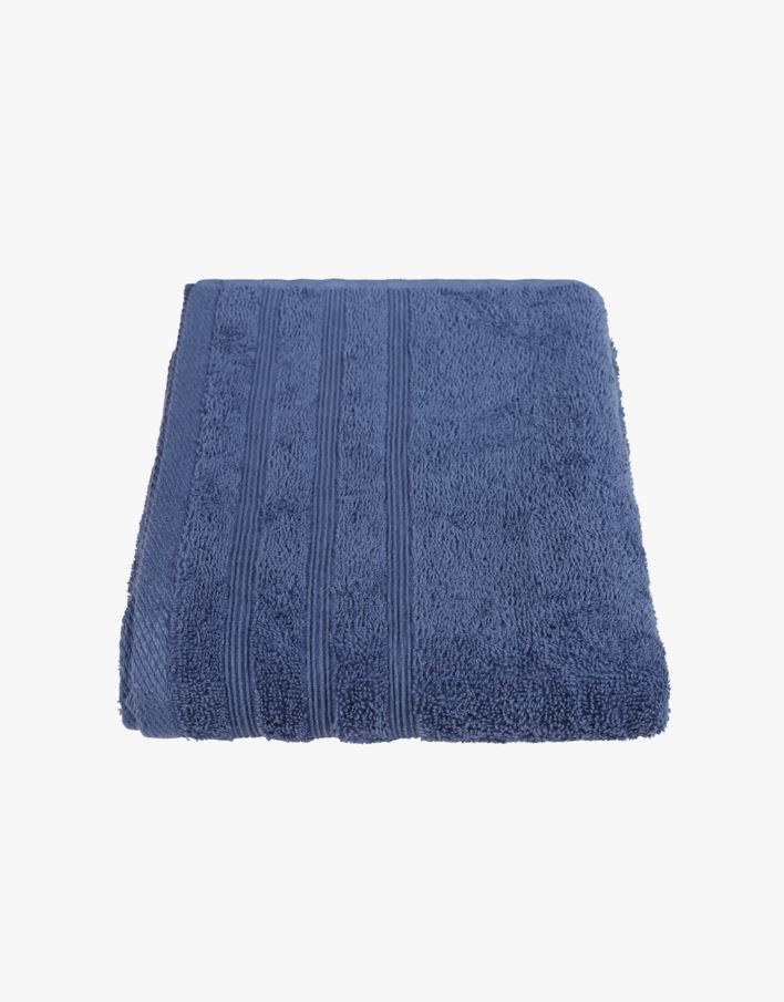 Badehåndkle blå - 65x130 cm blå - 1