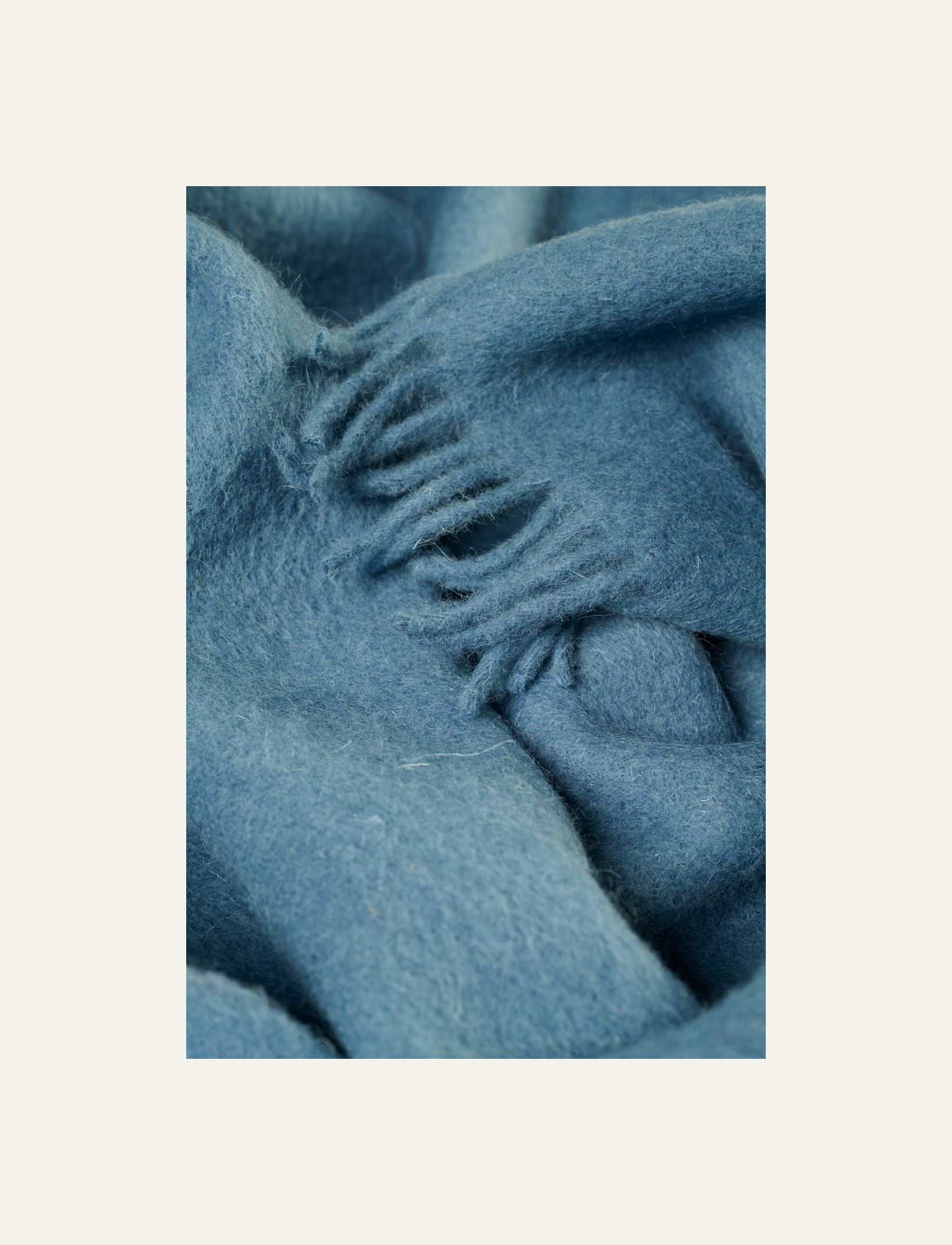 Ullpledd blå - 3