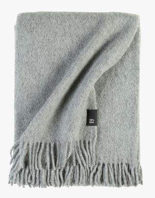 Kid Gol Ullpledd Grå 130x170 cm