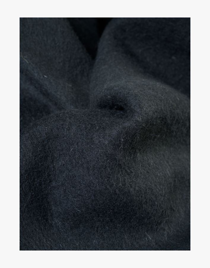 Ullpledd svart - 130x170 cm svart - 1