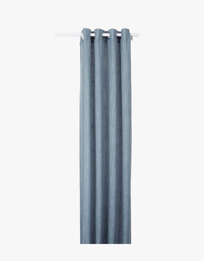 Gardin denimblå - 140x220 cm denimblå - 1