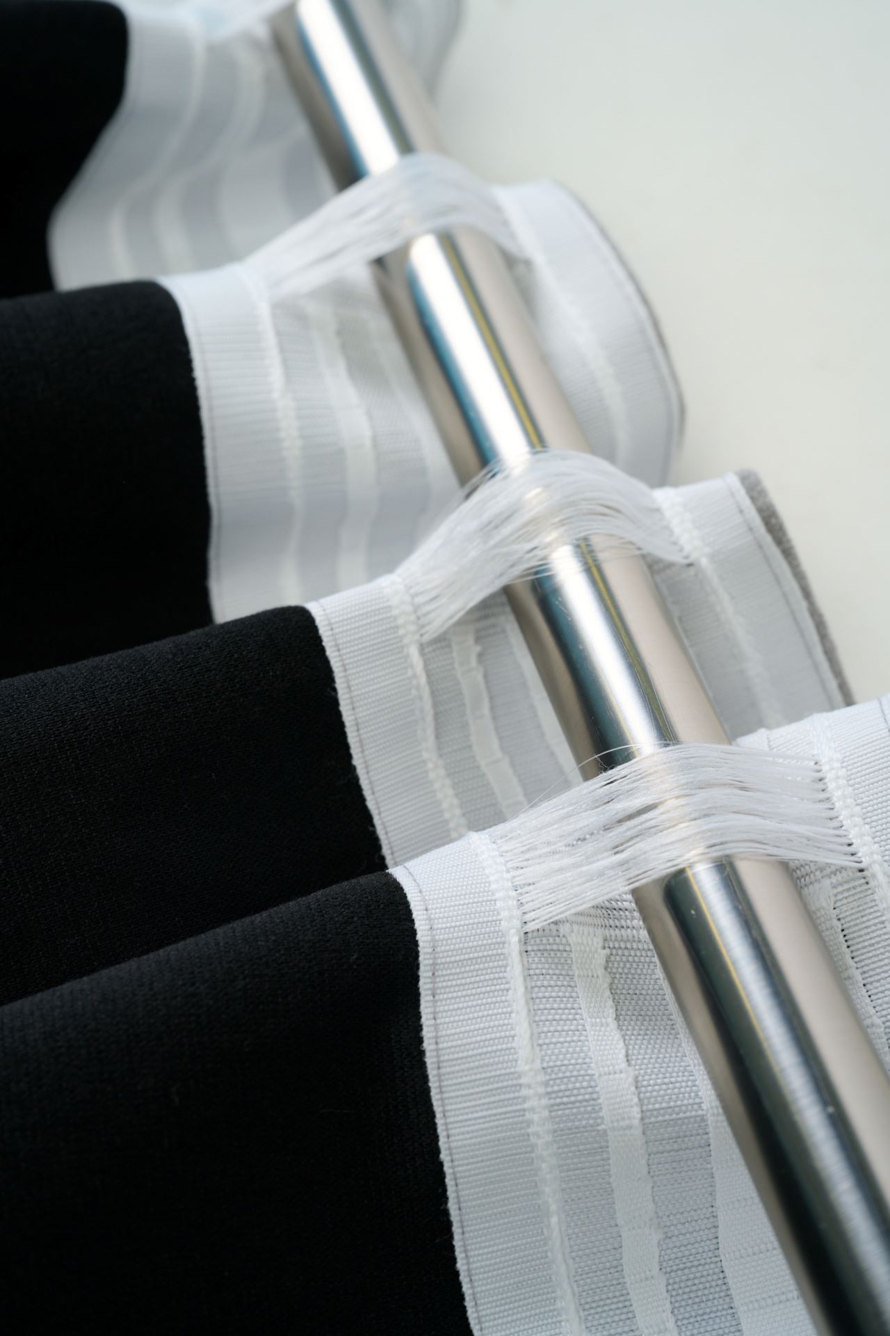 Lysdempende gardin lys grå - 5