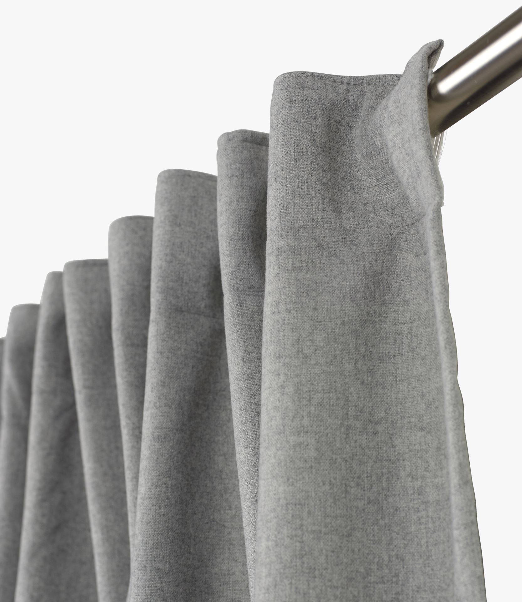 Lysdempende gardin lys grå - 6