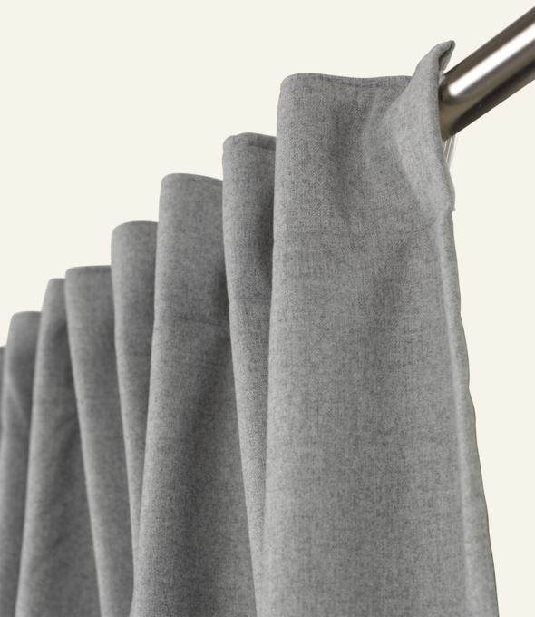 Lysdempende gardin lys grå - 6