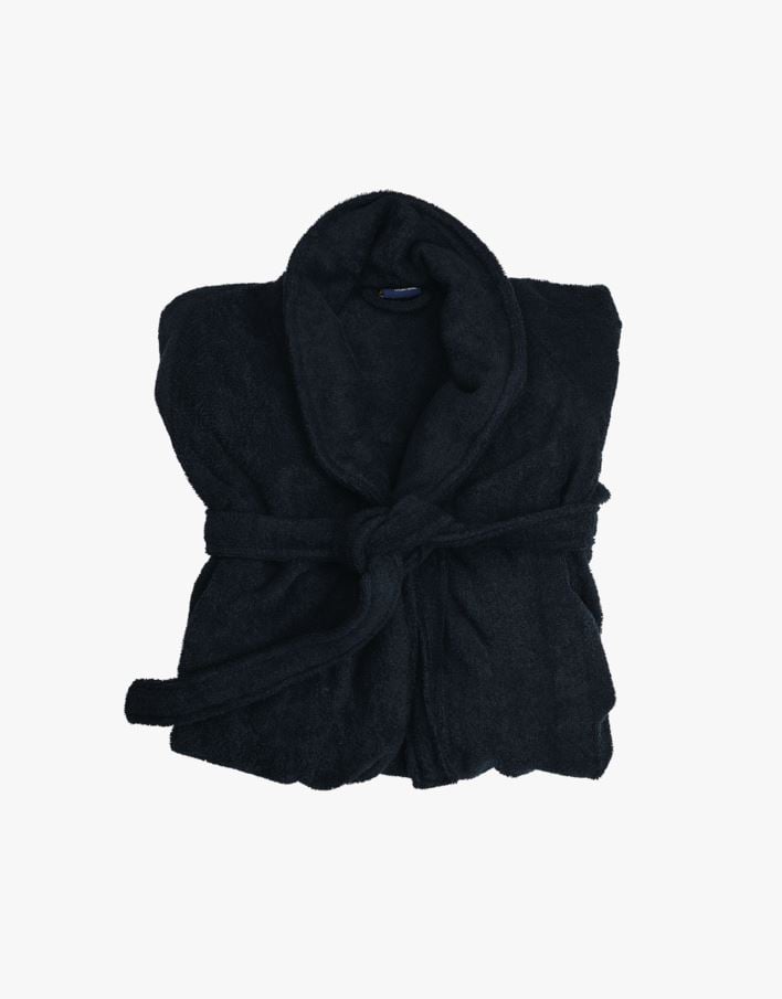 Morgenkåpe marineblå - one size marineblå - 1