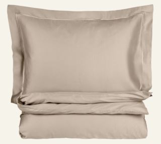 Premium Collection Luxor Egyptisk Bomull Sateng Sengesett Sand 200x220 cm/50x70 cm